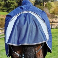 Weatherbeeta Comfitec Premier Medium Detach-A-Neck Rug - Blue / Grey -Equestrian Clothing Sales Weatherbeeta20Comfitec20Premier20Free20Ii20Detach A Neck20Medium20Dark20Blue20Grey20White20 20Back.700x700