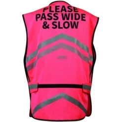 Weatherbeeta Reflective Waistcoat Hi Vis Pink - 1005269 Colour Pink -Equestrian Clothing Sales Weatherbeeta20Reflective20Waistcoat20Hi20Vis20Pink201005269 back.700x700