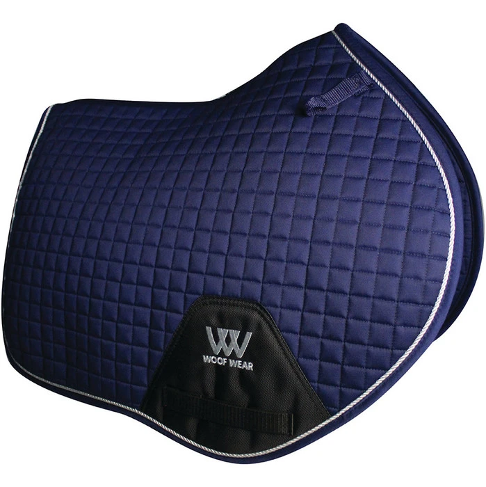 Woof Wear Close Contact Saddle Cloth - Navy Colour Navy 3 Woof Wear Close Contact Saddle Cloth - Navy Colour Navy