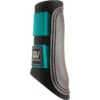 Woof Wear Club Brushing Boots - Black / Ocean Colour Black/Ocean -Equestrian Clothing Sales Woof Wear Club Brushing Boot Ocean.700x700