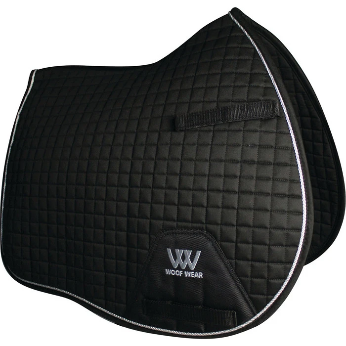 Woof Wear General Purpose Saddle Cloth Black 3 Woof Wear General Purpose Saddle Cloth Black