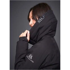 2022 Mountain Horse Womens Alicia Coat 33590 - Black Colour Black 7 2022 Mountain Horse Womens Alicia Coat 33590 - Black Colour Black -Equestrian Clothing Sales alicia20jacket20black20hood20side.700x700