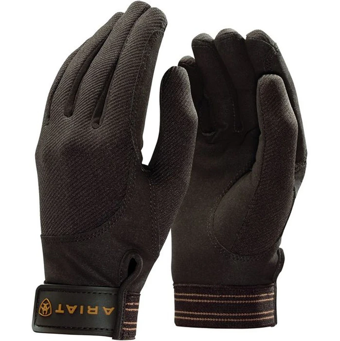 Ariat Tek Grip Glove Bark 3 Ariat Tek Grip Glove Bark