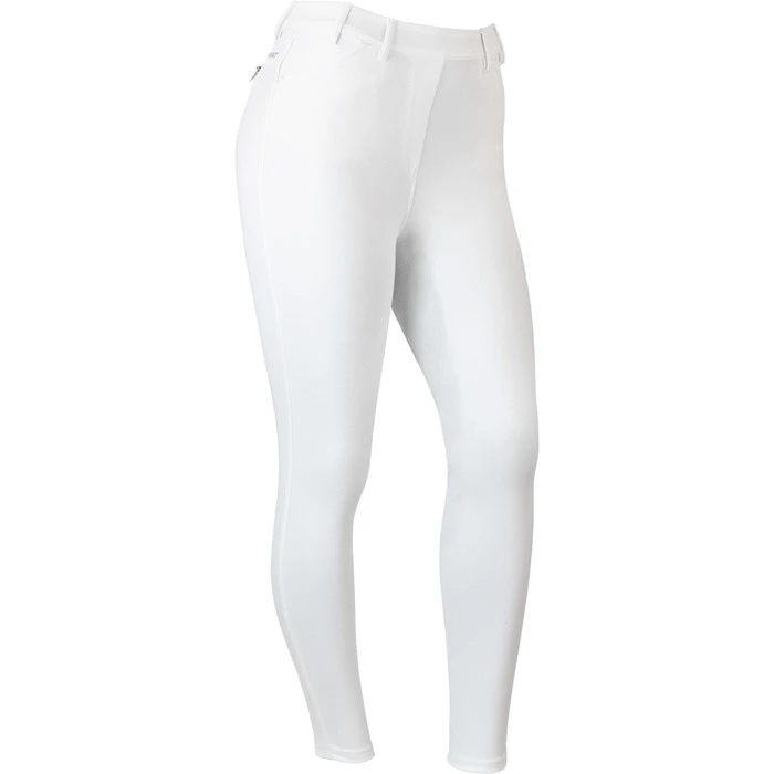 2023 Ariat Womens Tri Factor Full Seat Tights 10043403 - White 3 2023 Ariat Womens Tri Factor Full Seat Tights 10043403 - White