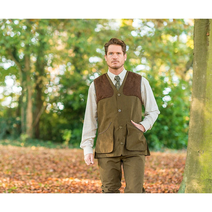 Baleno Dolman Waistcoat Pine Green 4 Baleno Dolman Waistcoat Pine Green - Image 2