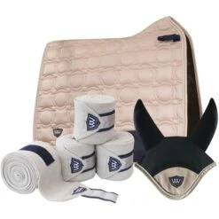 Woof Wear Vision Dressage Pad - Champagne Colour Champagne -Equestrian Clothing Sales champagne20set.700x700