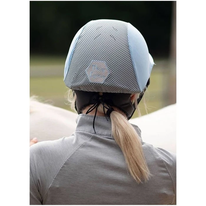 Charles Owen Esme JS1 Pro Riding Skull & Headband - Baby Blue 6 Charles Owen Esme JS1 Pro Riding Skull & Headband - Baby Blue - Image 4
