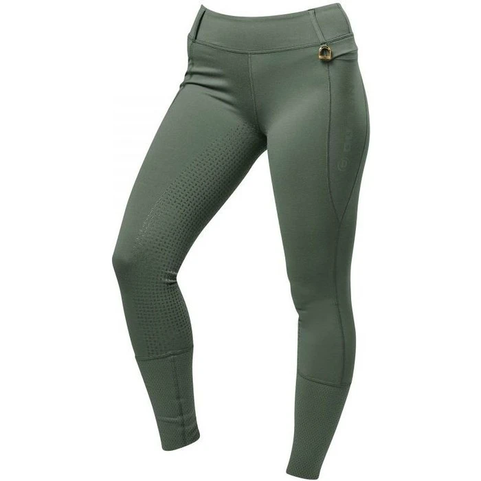 2022 Dublin Womens Cool It Everyday Riding Tights 100492402 - Olive Green Colour Olive Green 3 2022 Dublin Womens Cool It Everyday Riding Tights 100492402 - Olive Green Colour Olive Green