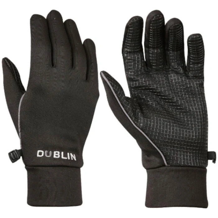 Dublin Thermal Riding Gloves Black 3 Dublin Thermal Riding Gloves Black