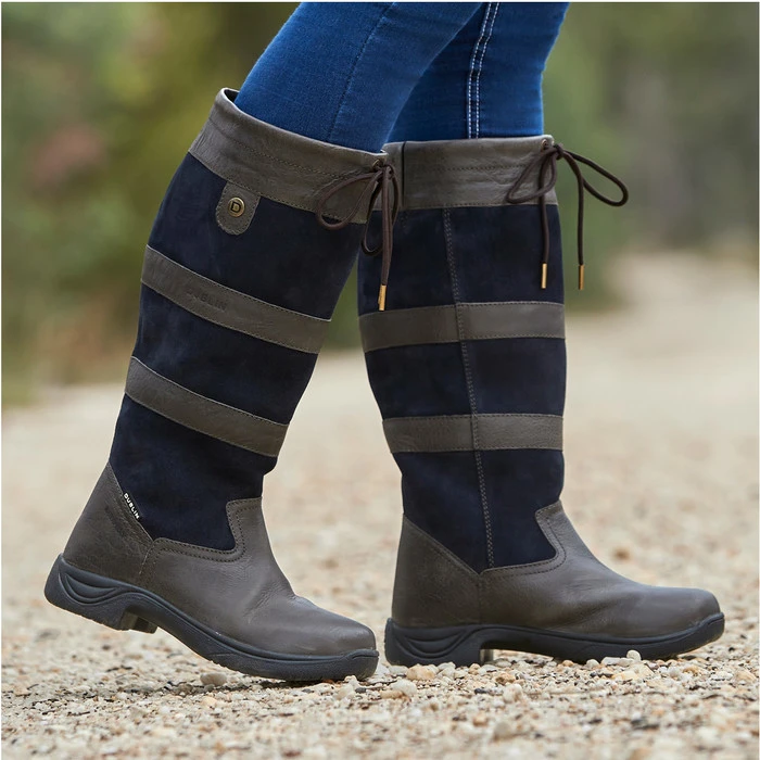 2022 Dublin Womens River Boots III 100103900 - Charcoal / Navy Colour Navy/Charcoal 4 2022 Dublin Womens River Boots III 100103900 - Charcoal / Navy Colour Navy/Charcoal - Image 2