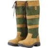 2022 Dublin Womens River Boots III 100103900 - Dark Brown / Green Colour Green/Dark Brown -Equestrian Clothing Sales dublin boots river iii dbn grn01.700x700