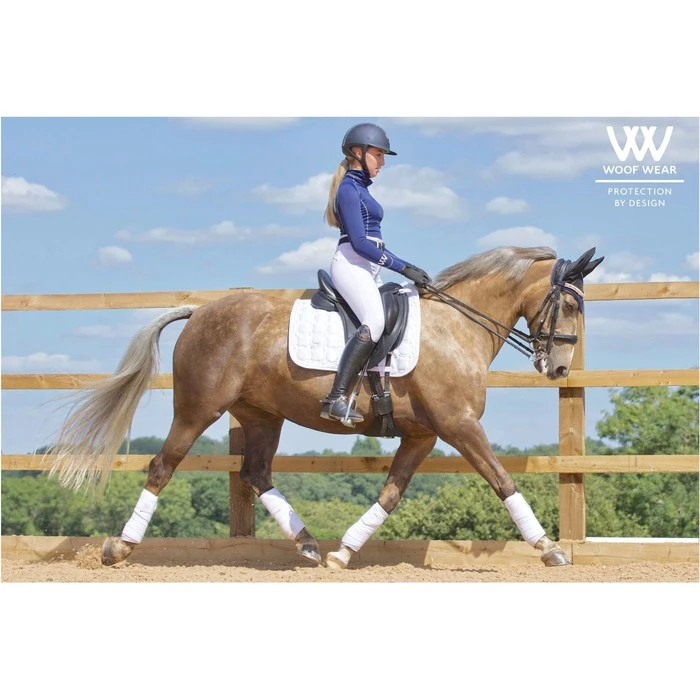 Woof Wear Vision Dressage Pad - White Colour White 4 Woof Wear Vision Dressage Pad - White Colour White - Image 2