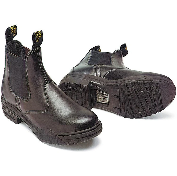 Mountain Horse Stable Jodhpur Boots Black 3 Mountain Horse Stable Jodhpur Boots Black