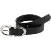 2022 Pikeur Synthetic Leather Belt 182300 388 290 - Black / Belt Buckle Silver -Equestrian Clothing Sales pik 182300 388 290 f.700x700