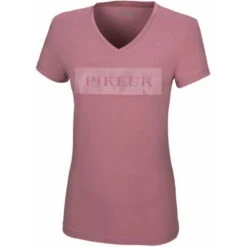 2023 Pikeur Childrens Franja Polo Shirt 320000 200 - Noble Rose Colour Noble Rose