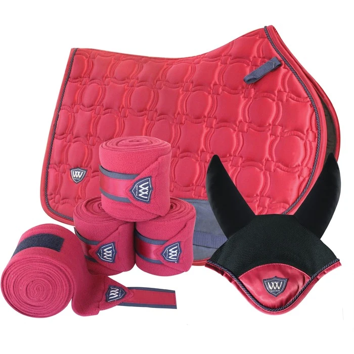 Woof Wear Vision Dressage Pad - Shiraz Colour Shiraz 4 Woof Wear Vision Dressage Pad - Shiraz Colour Shiraz - Image 2